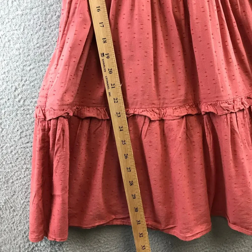 New Girl Old navy‎ Textured Clip-Dot Flutter-Sleeve Fit & Flare Dress XL(14-16)